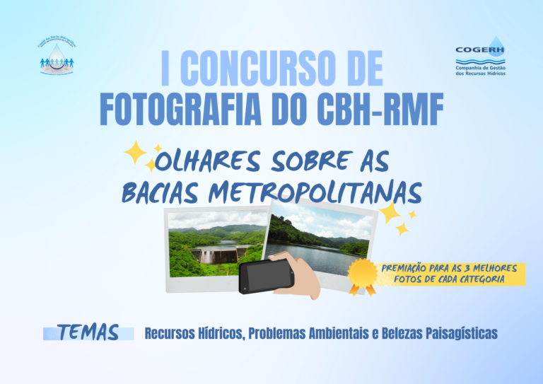 Aberta votação para I Concurso de Fotografia do Comitê das Bacias Metropolitanas