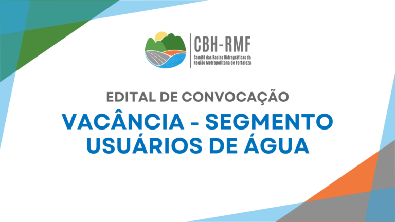 Comitê das Bacias Metropolitanas divulga vaga para segmento Usuários de Água