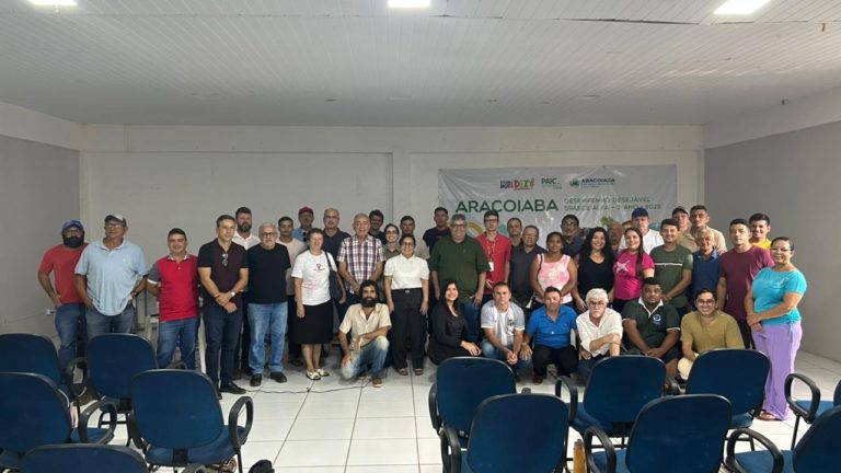 Comissão Gestora e Cogerh discutem situação hídrica e operação emergencial no Açude Aracoiaba